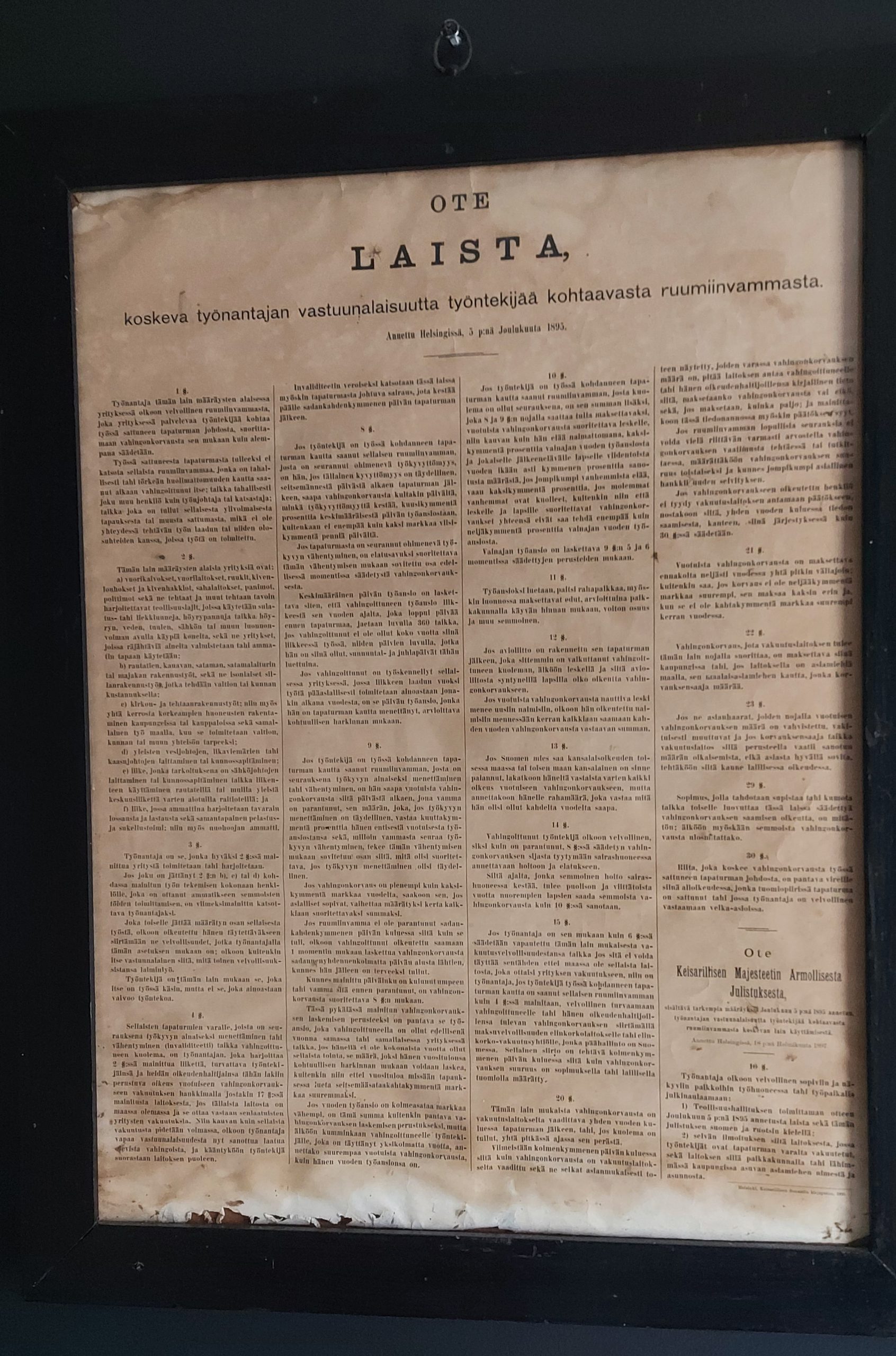 Mitä minä sanoin