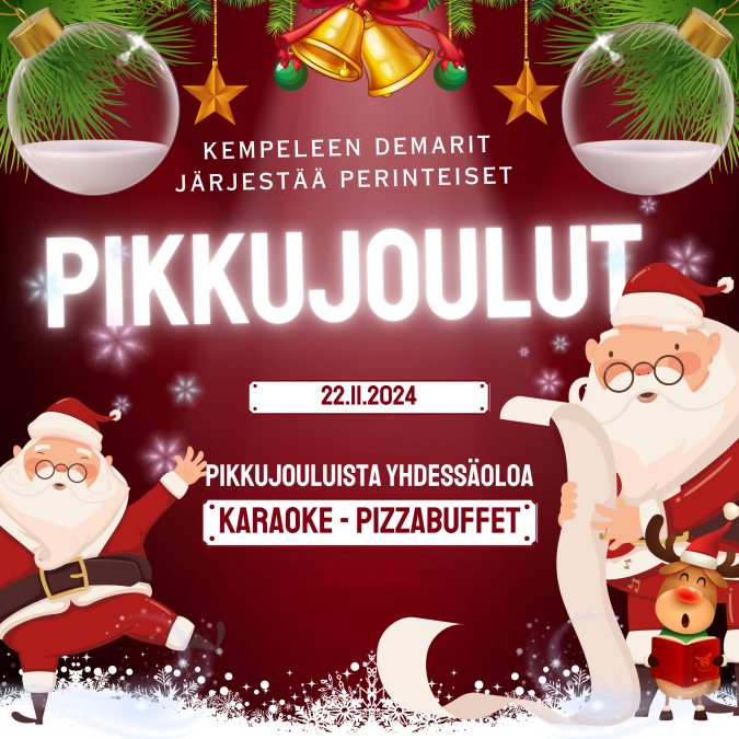Tervetuloa Syyskokoukseen Ja Pikkujouluun Kempeleen Sosialidemokraatit Ry